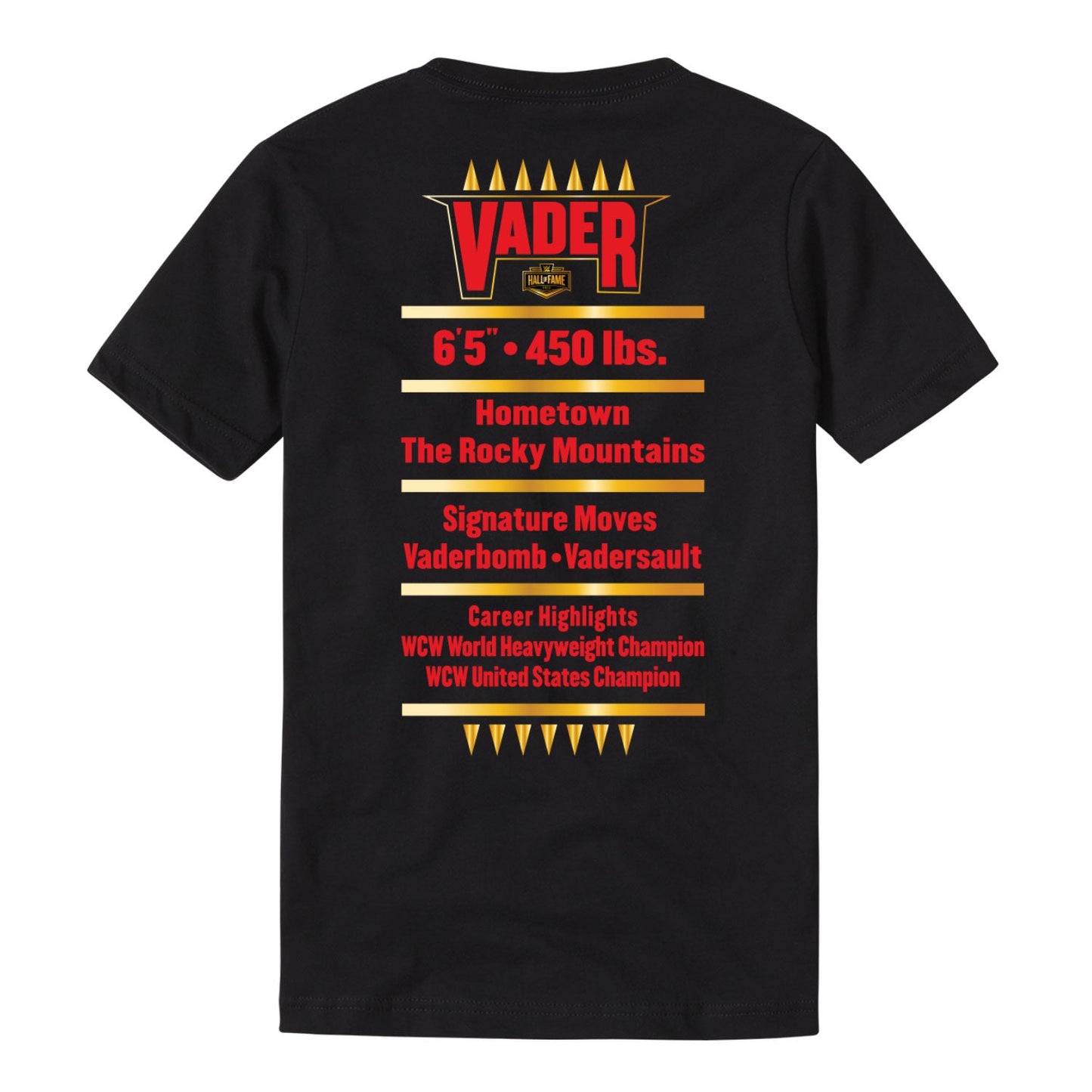 Vader Hall of Fame 2022 T-Shirt