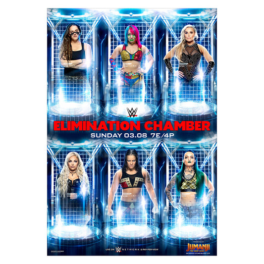 Elimination Chamber 2020 Event Poster Wall art PW Catalog