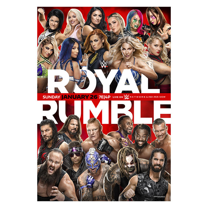 Royal Rumble 2020 Event Poster
