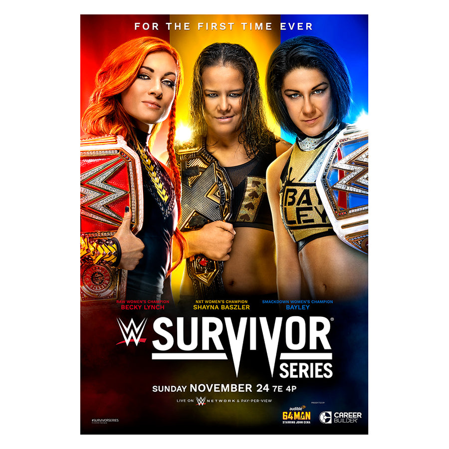 Survivor Series 2019 Event Poster