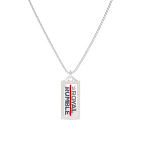 Royal Rumble Bixler Dog Tag in Sterling Silver