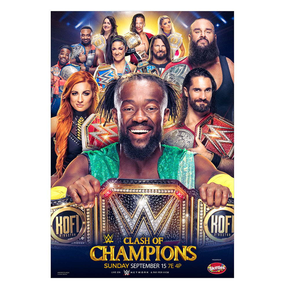 Clash of Champions 2019 Poster