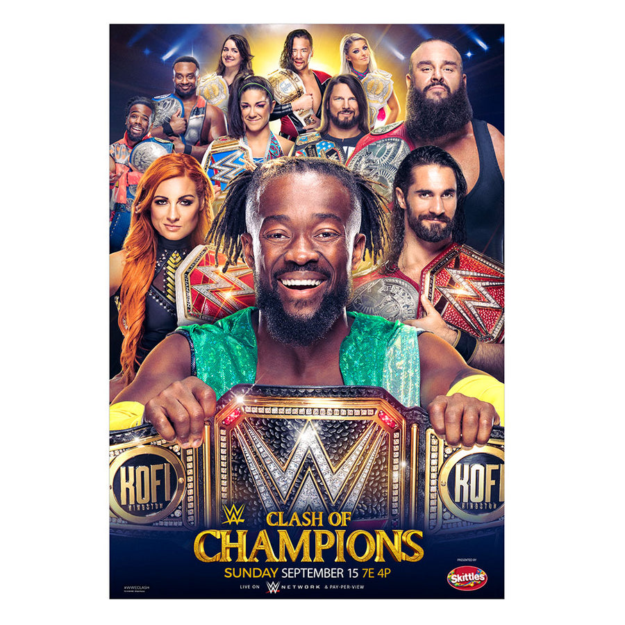 Clash of Champions 2019 Poster