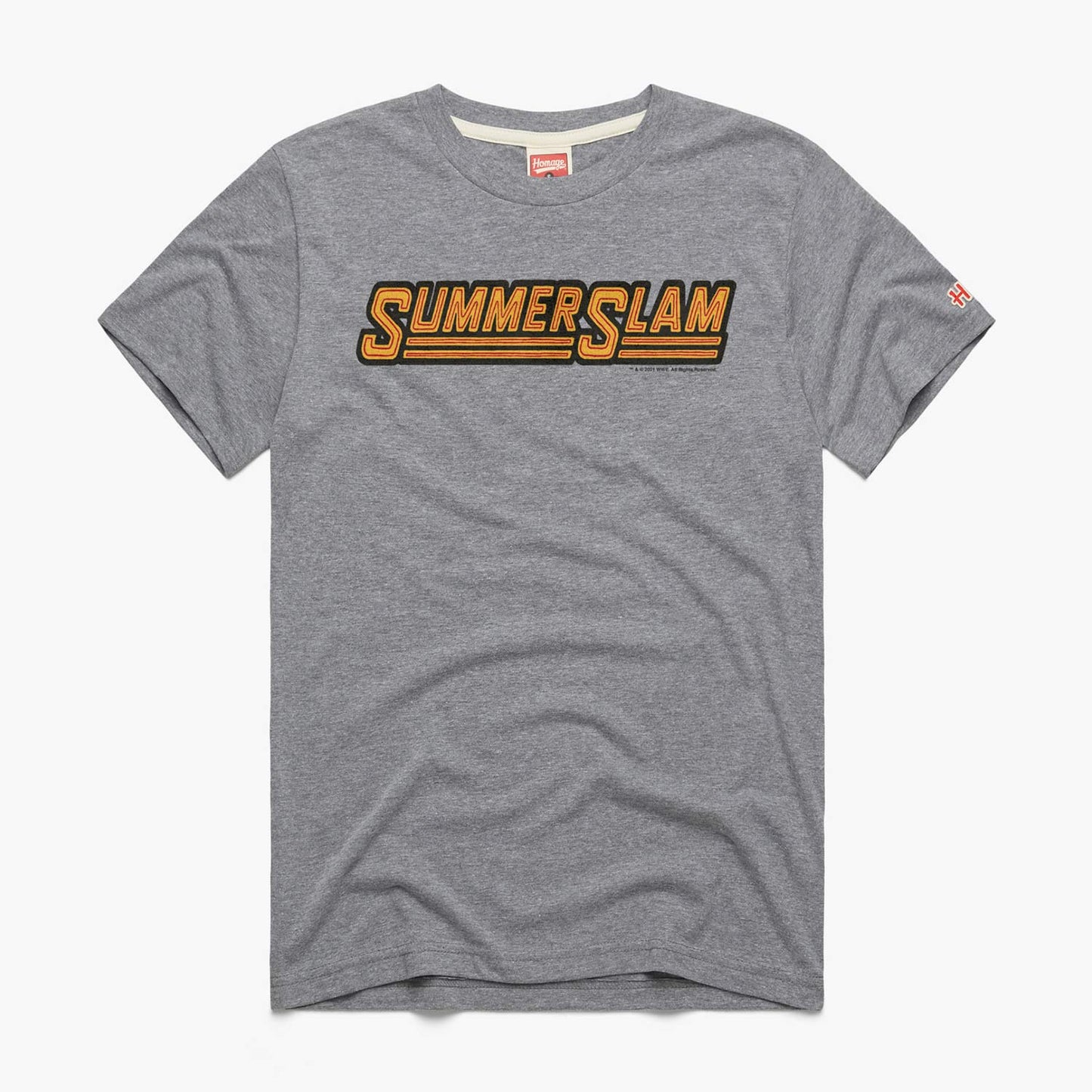SummerSlam Grey Homage T-Shirt