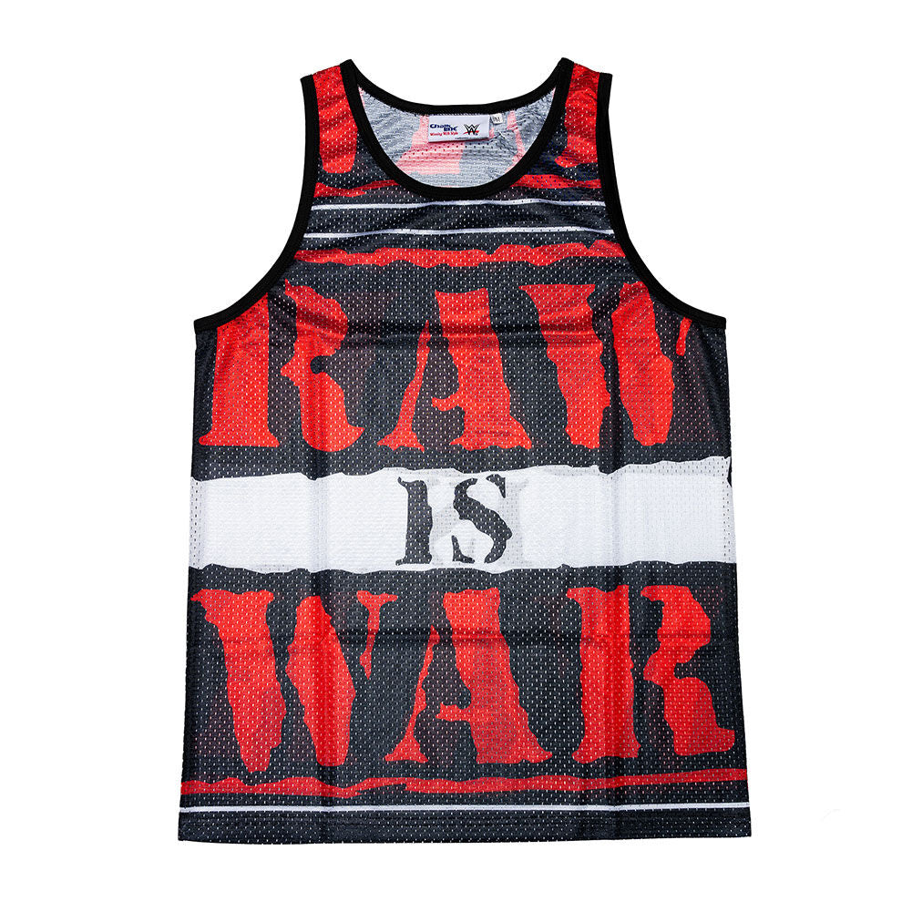RAW IS WAR Chalk Line Tank Top  1