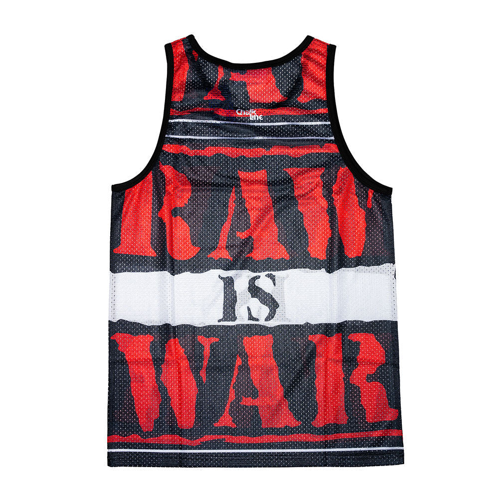 RAW IS WAR Chalk Line Tank Top  2