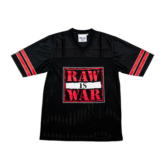 RAW IS WAR Retro Chalk Line Football Jersey  1