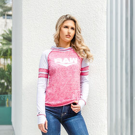 RAW Women's Lightweight Pullover Hoodie Sweatshirt Sweatshirt PW Catalog