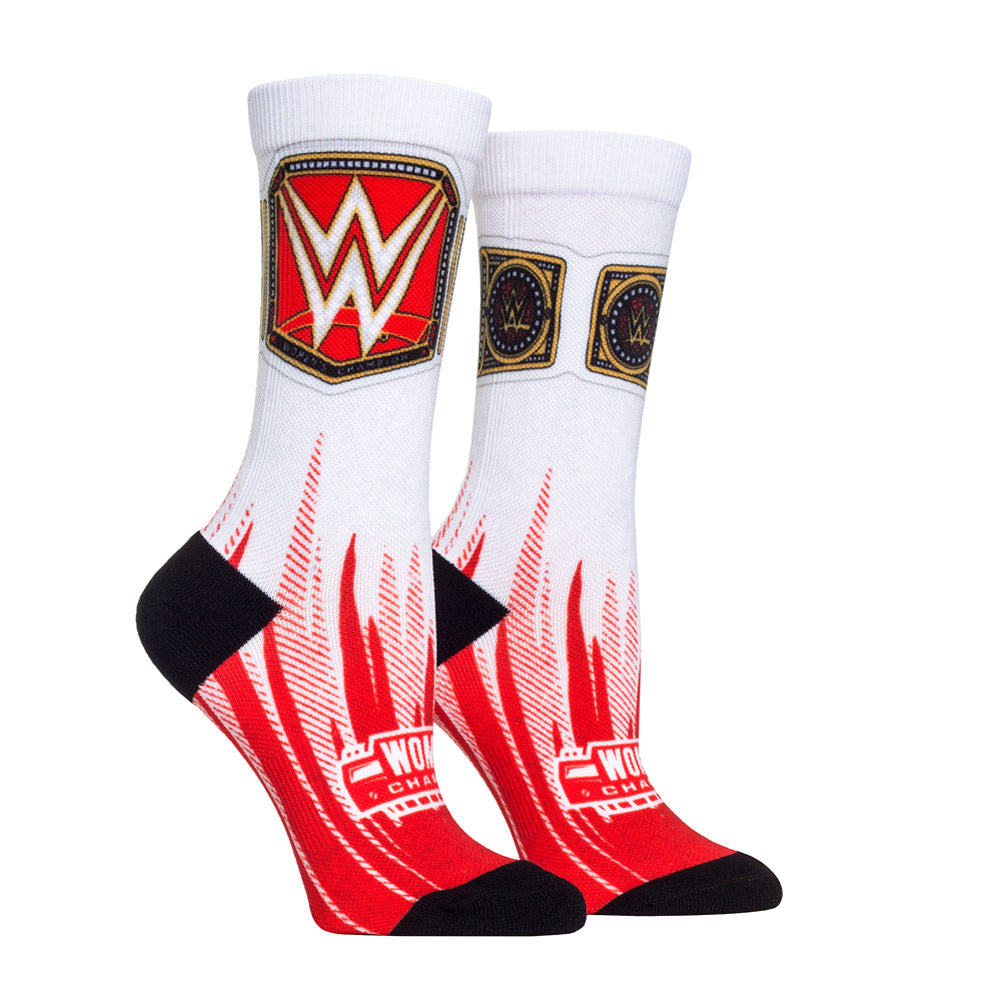 Raw Women's Championship Title Rock 'Em Socks
