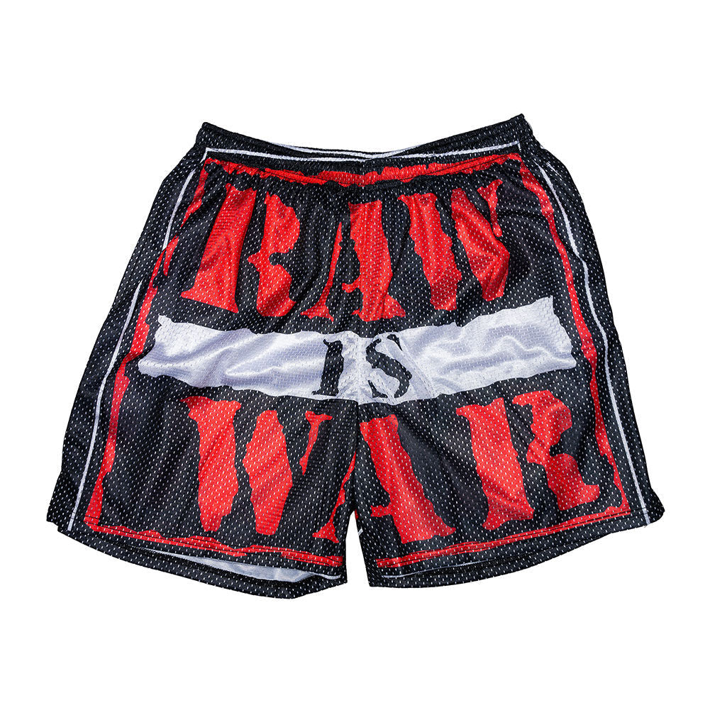 RAW IS WAR Chalk Line Shorts  1