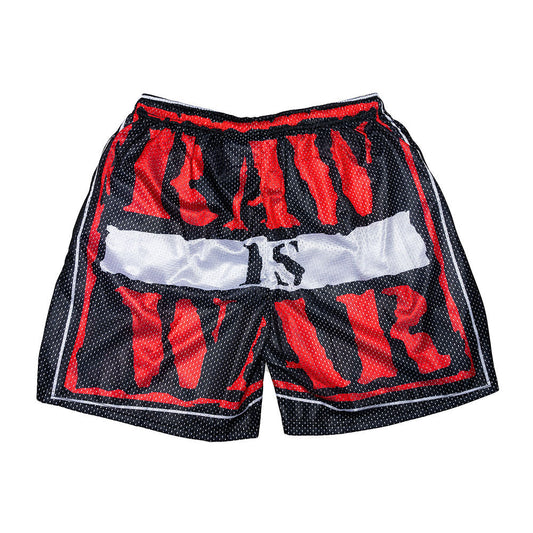 RAW IS WAR Chalk Line Shorts  2