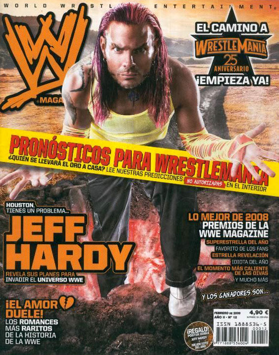 WWE Magazine from Spain February 2009 Magazine PWcatalog