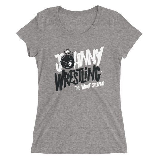Johnny Gargano "Johnny Wrestling" Women's Tri-Blend T-Shirt