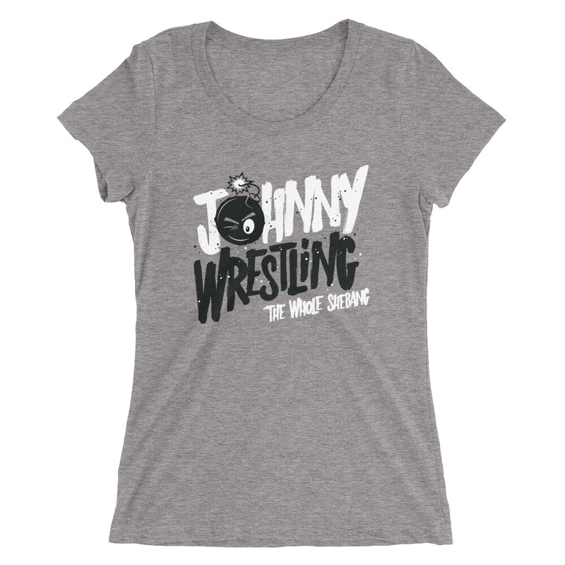 Johnny Gargano "Johnny Wrestling" Women's Tri-Blend T-Shirt