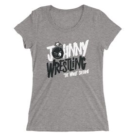 Johnny Gargano "Johnny Wrestling" Women's Tri-Blend T-Shirt