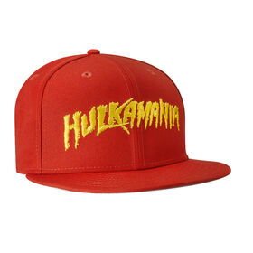 Hulk Hogan "Hulkamania" Red New Era 9Fifty Snapback Hat