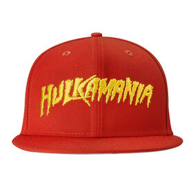 Hulk Hogan "Hulkamania" Red New Era 9Fifty Snapback Hat