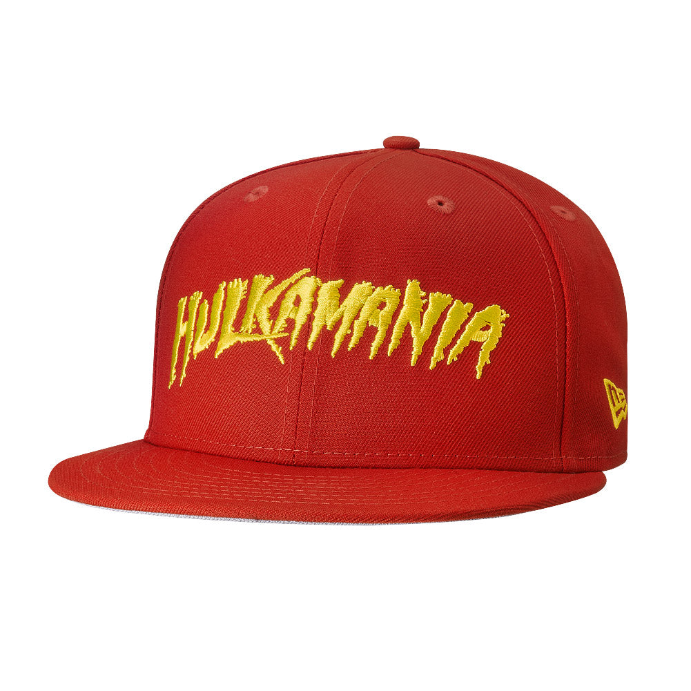 Hulk Hogan "Hulkamania" Red New Era 9Fifty Snapback Hat