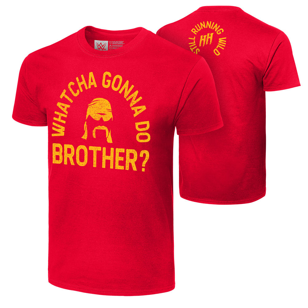 Hulk Hogan "Whatcha Gonna Do Brother?" Authentic T-Shirt