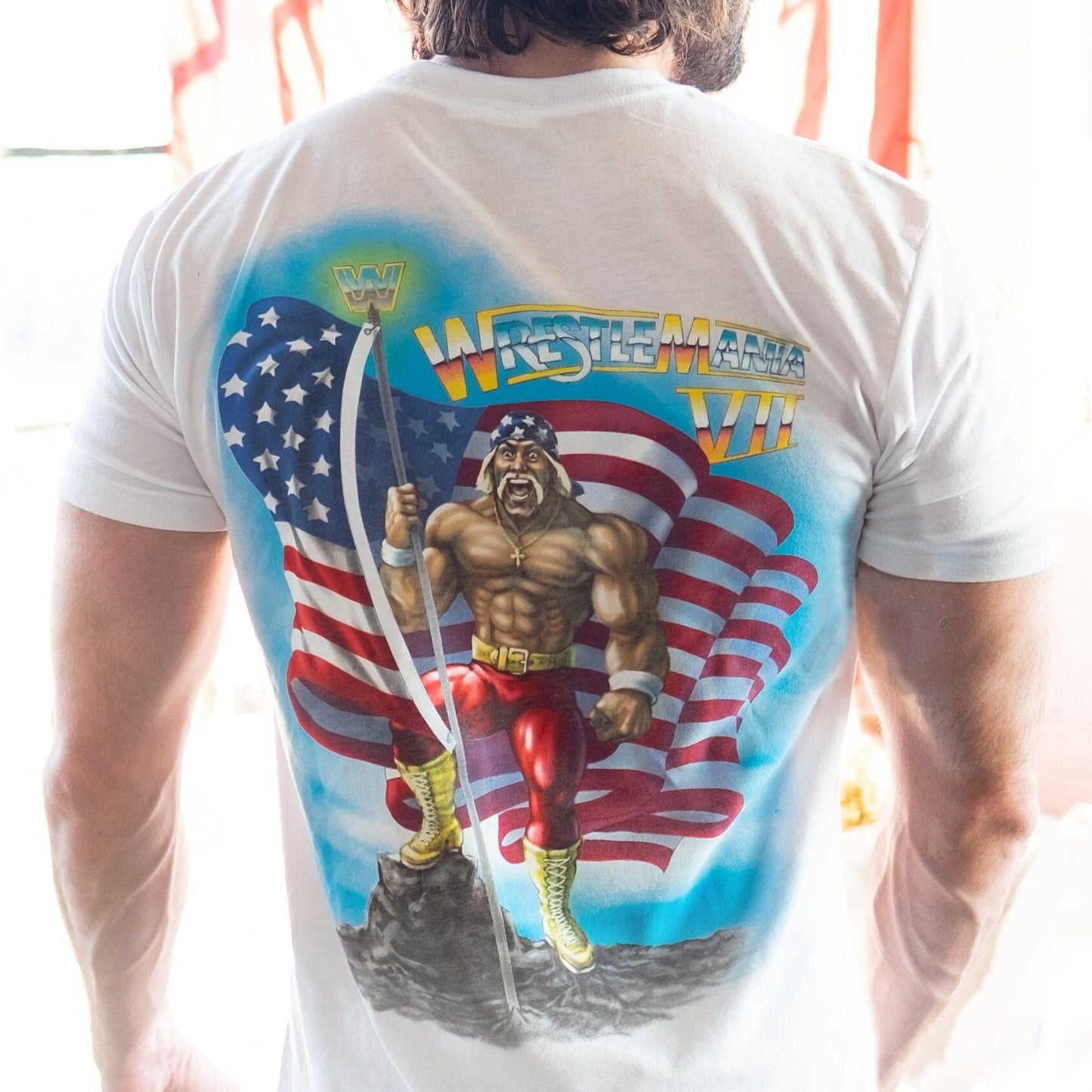 Hulk Hogan "Real American" RSVLTS T-Shirt 3
