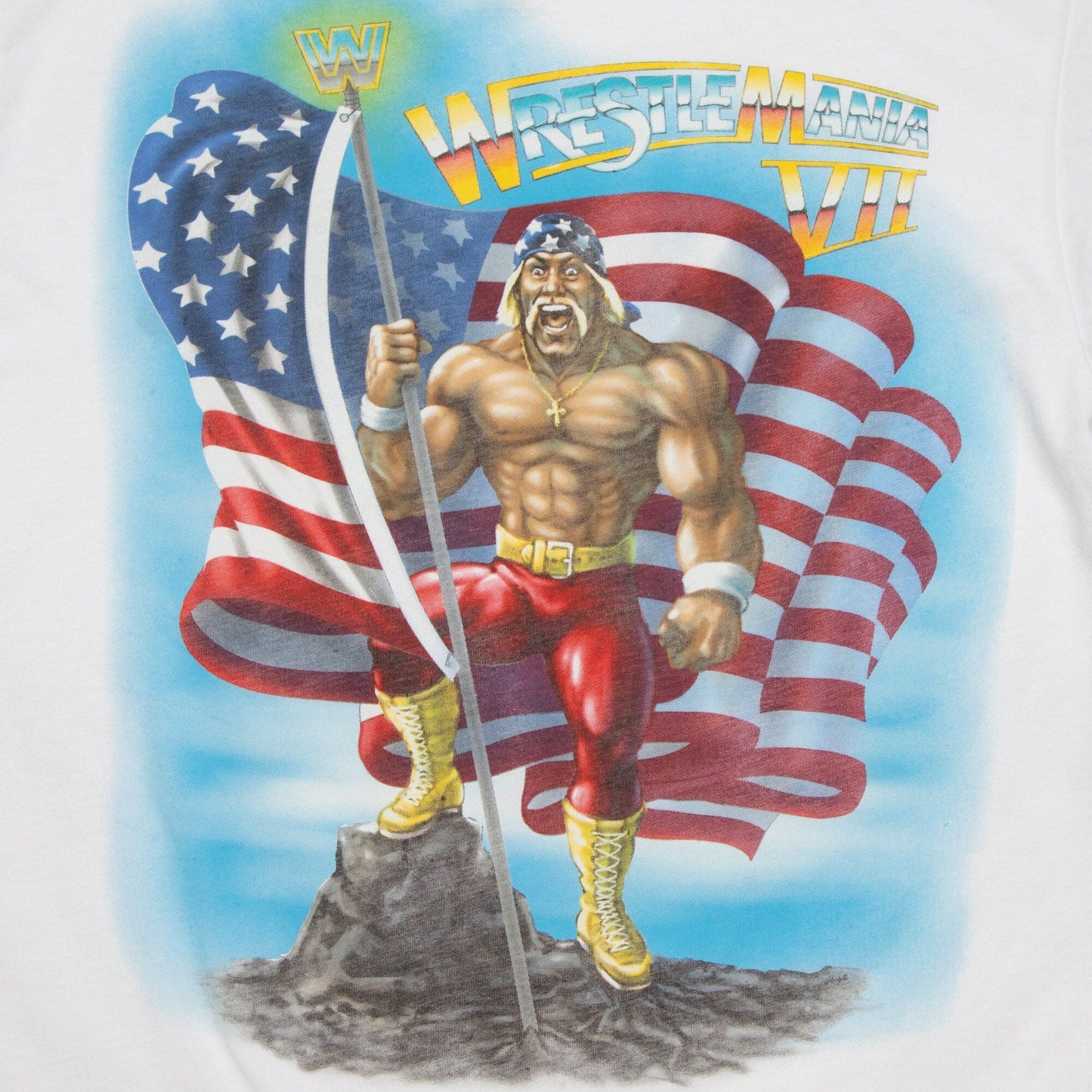 Hulk Hogan "Real American" RSVLTS T-Shirt 5