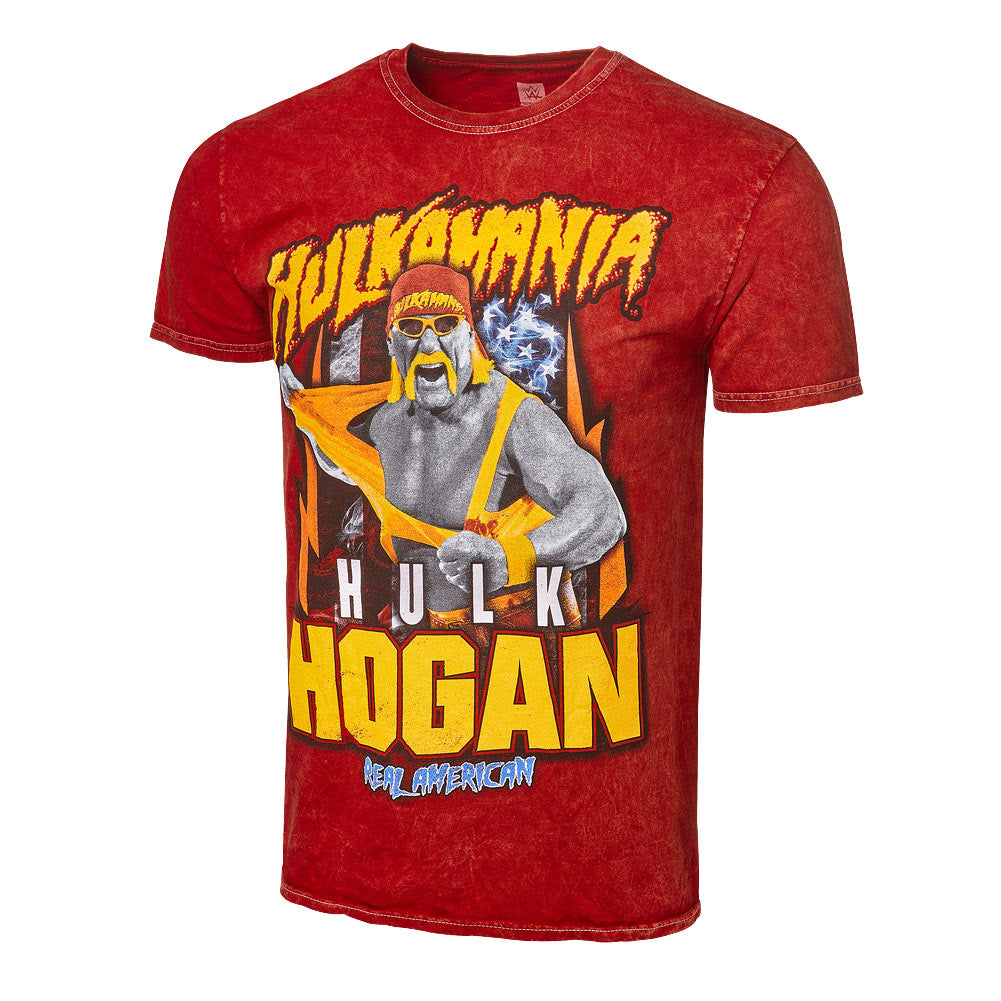 Hulk Hogan "Real American" Mineral Wash T-Shirt