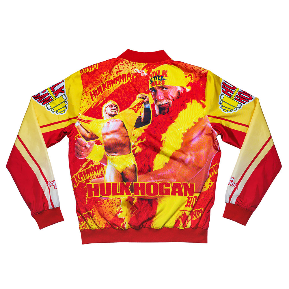 Hulk Hogan "Hulk Rules" Fanimation Chalk Line Jacket