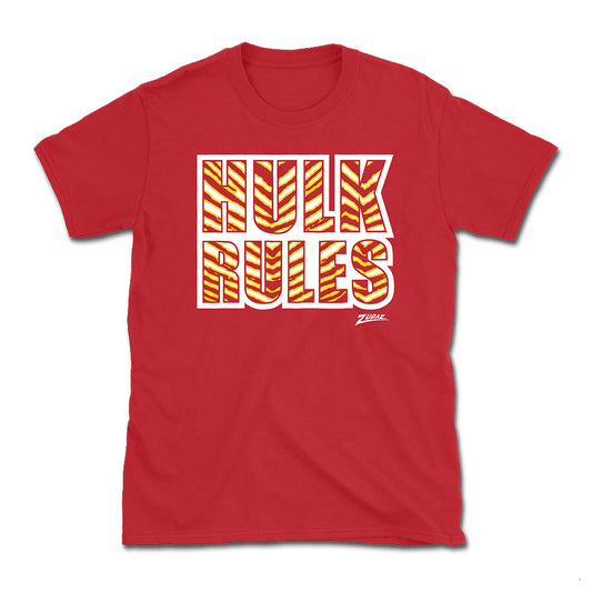 Hulk Hogan "Hulk Rules" Zubaz T-Shirt T-Shirt PW Catalog