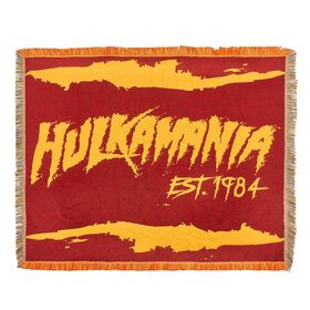 Hulk Hogan "Hulkamania Est. 1984" Tapestry Blanket