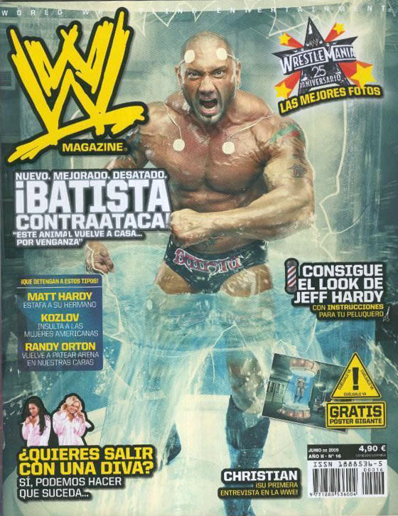 WWE Magazine from Spain June 2009 Magazine PWcatalog