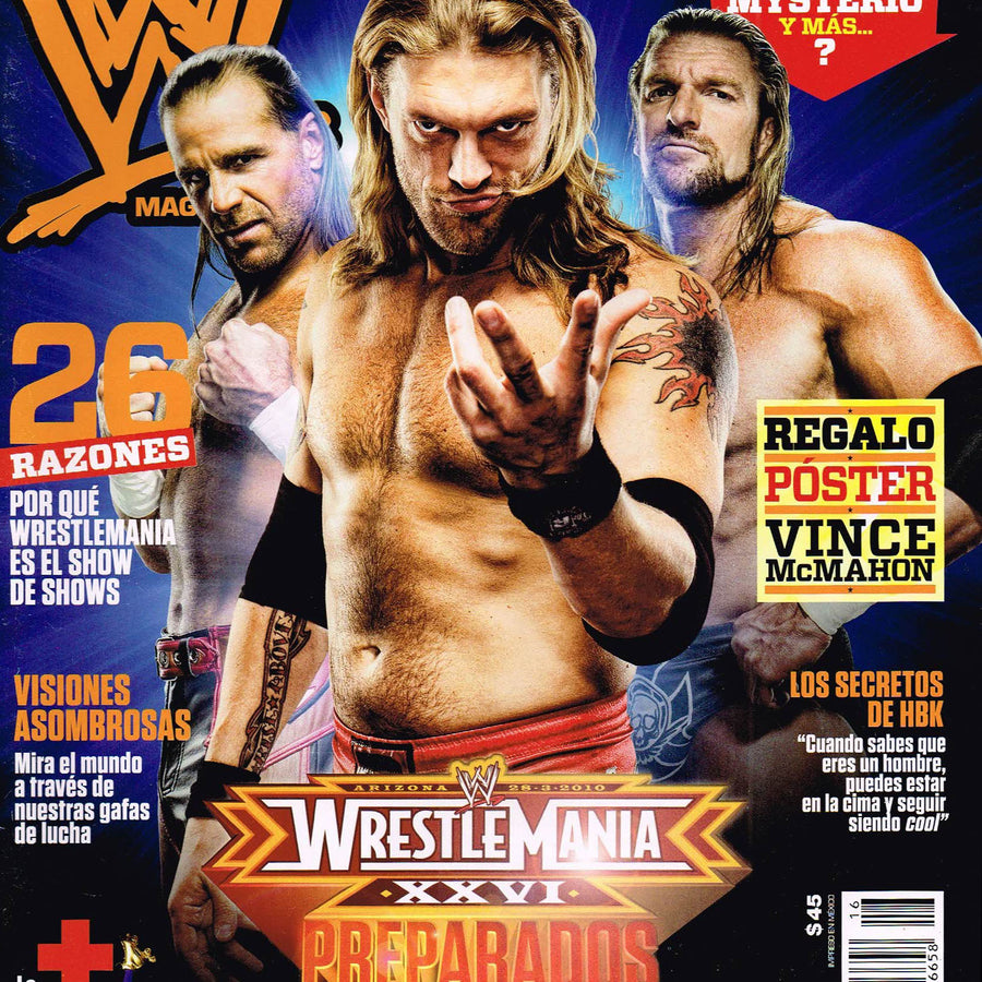WWE Magazines from Mexico March 2010 Magazine PWcatalog