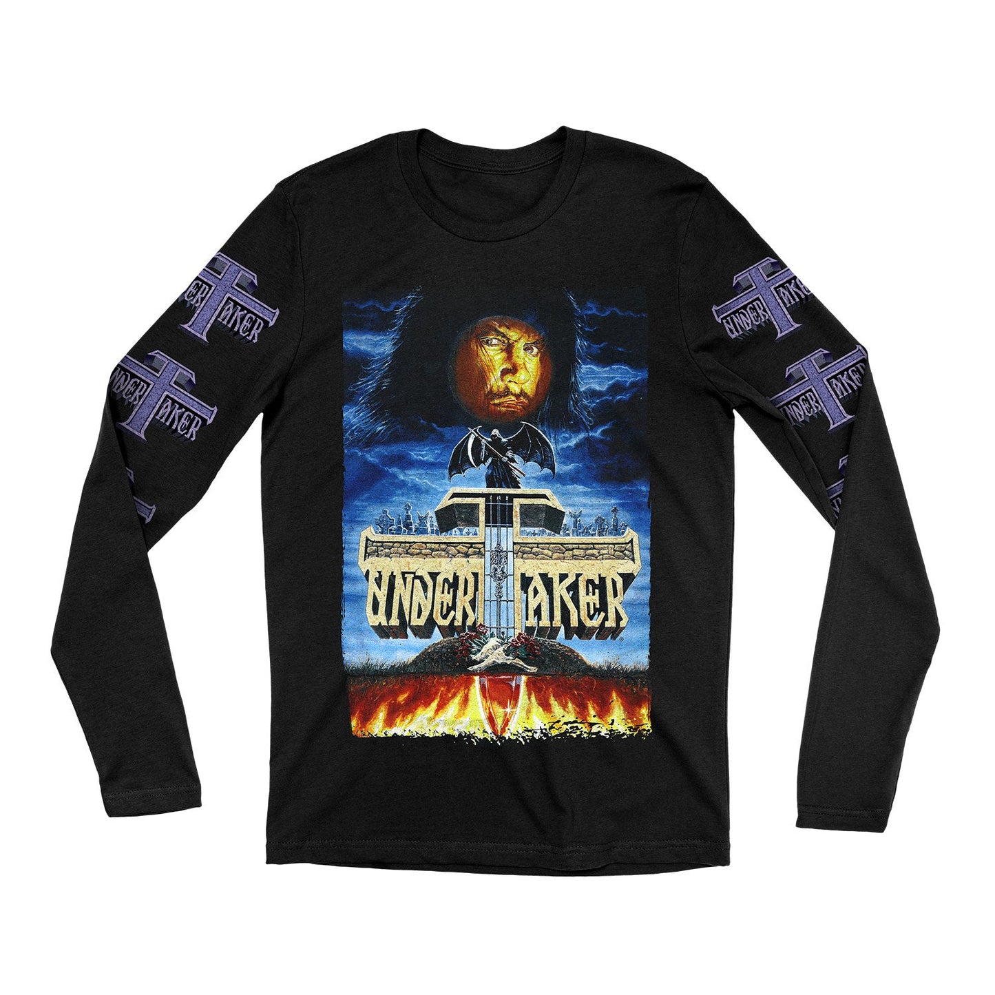 Undertaker "Graveyard" Long Sleeve Shirt