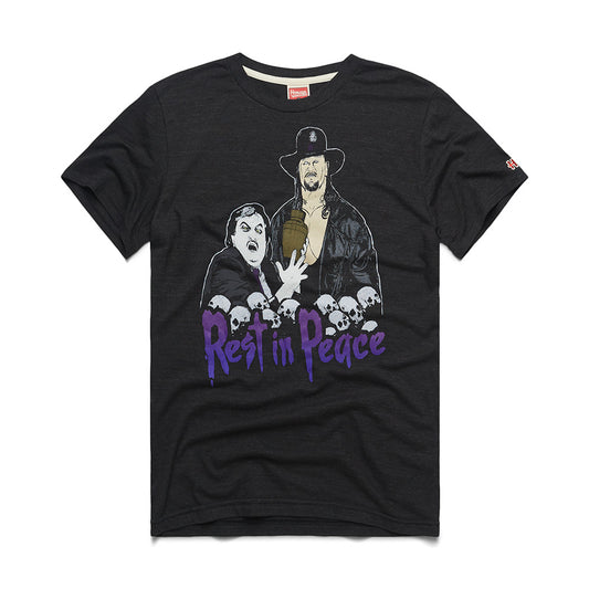 Undertaker & Paul Bearer Homage T-Shirt T-Shirt PW Catalog