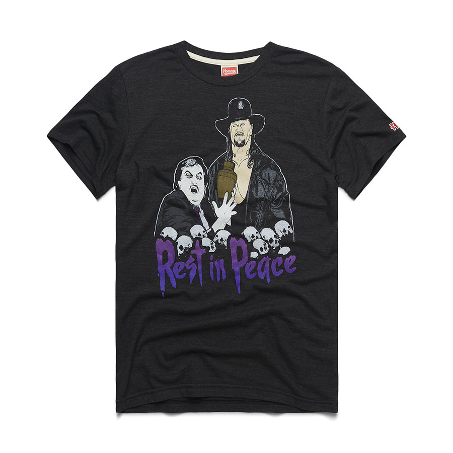 Undertaker & Paul Bearer Homage T-Shirt T-Shirt PW Catalog