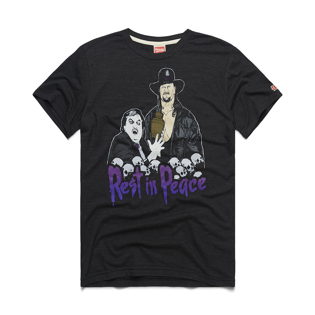 Undertaker & Paul Bearer Homage T-Shirt  1