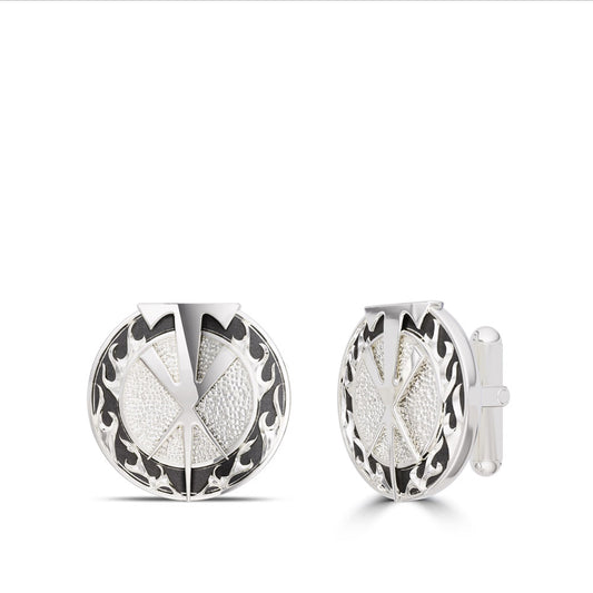 Undertaker Bixler Cuff Links in Sterling Silver PW Catalog