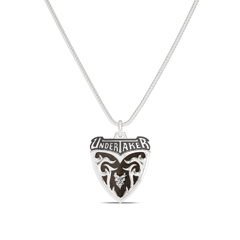 Undertaker Name Bixler Pendant in Sterling Silver