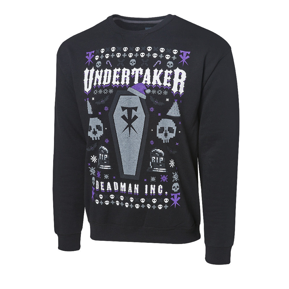 Undertaker "Deadman Inc." Ugly Holiday Sweatshirt