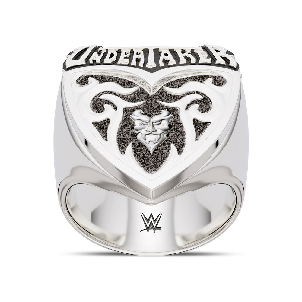 Undertaker Name Bixler Ring in Sterling Silver