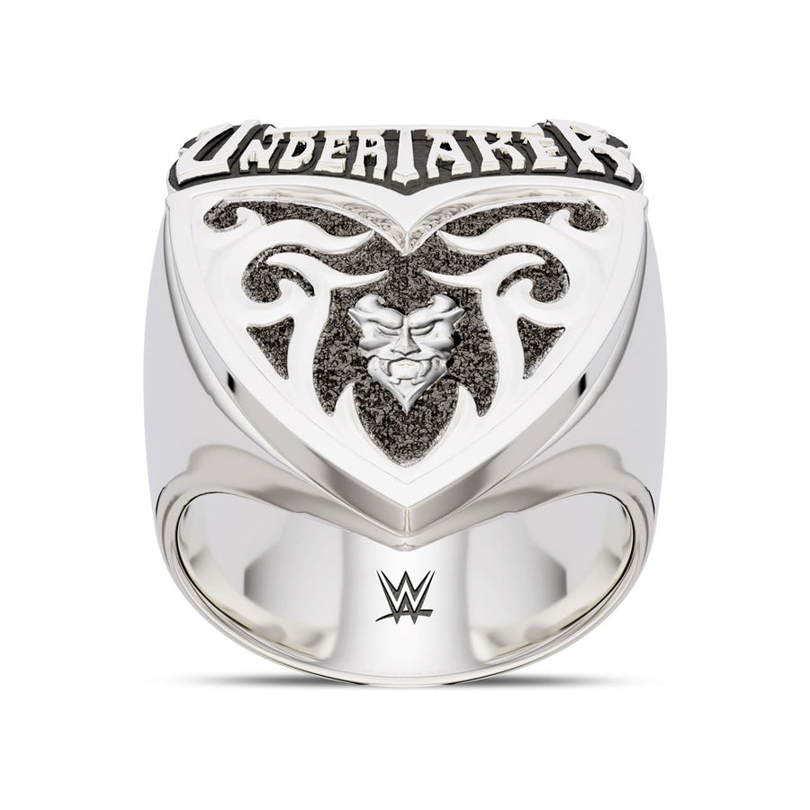 Undertaker Name Bixler Ring in Sterling Silver