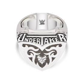 Undertaker Name Bixler Ring in Sterling Silver