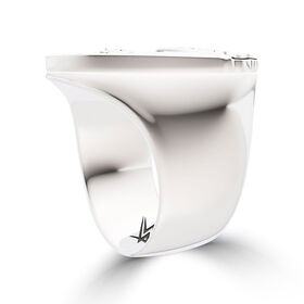 Undertaker Name Bixler Ring in Sterling Silver