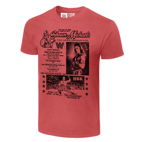 Shawn Michaels Fanzine Graphic T-Shirt