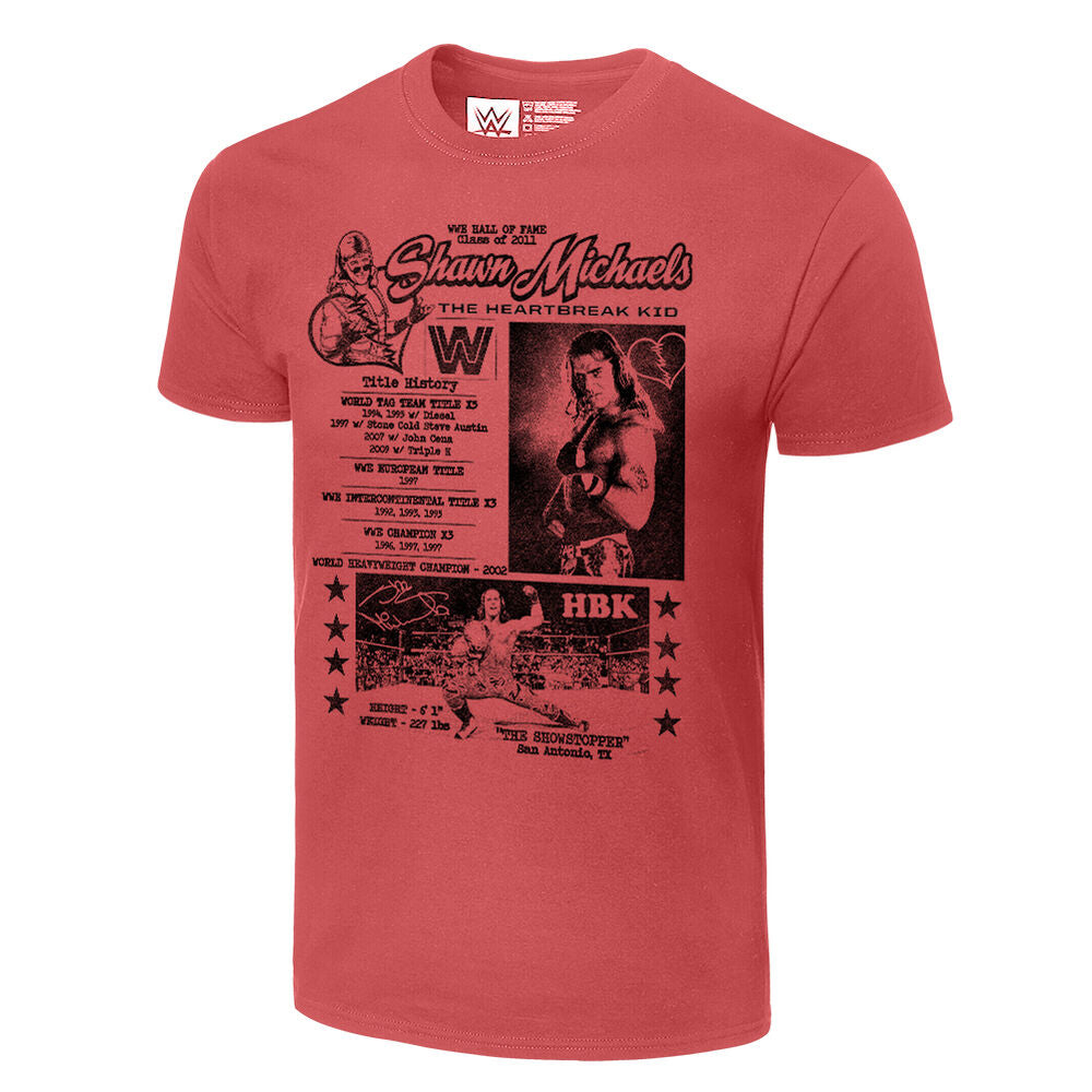 Shawn Michaels Fanzine Graphic T-Shirt