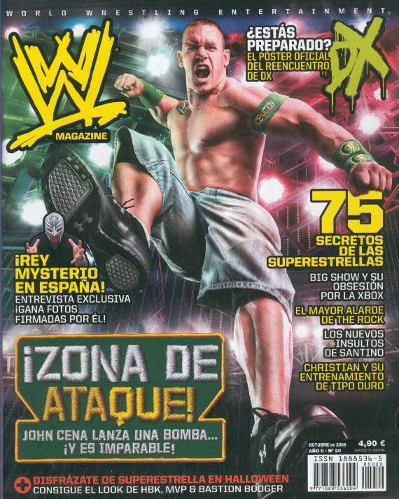 WWE Magazine from Spain October 2009 Magazine PWcatalog