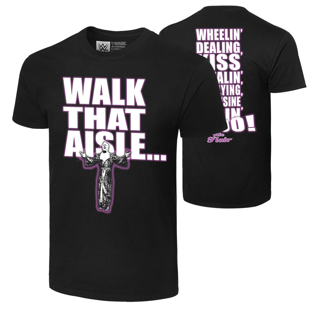 Ric Flair "Walk That Aisle" Retro T-Shirt