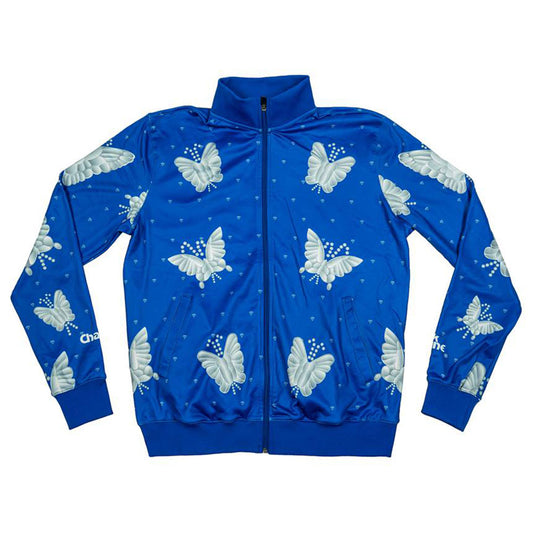 Ric Flair Blue Chalk Line Track Jacket Jacket PW Catalog