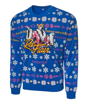Ric Flair Light Up Ugly Holiday Sweatshirt 2019 Sweatshirt PW Catalog