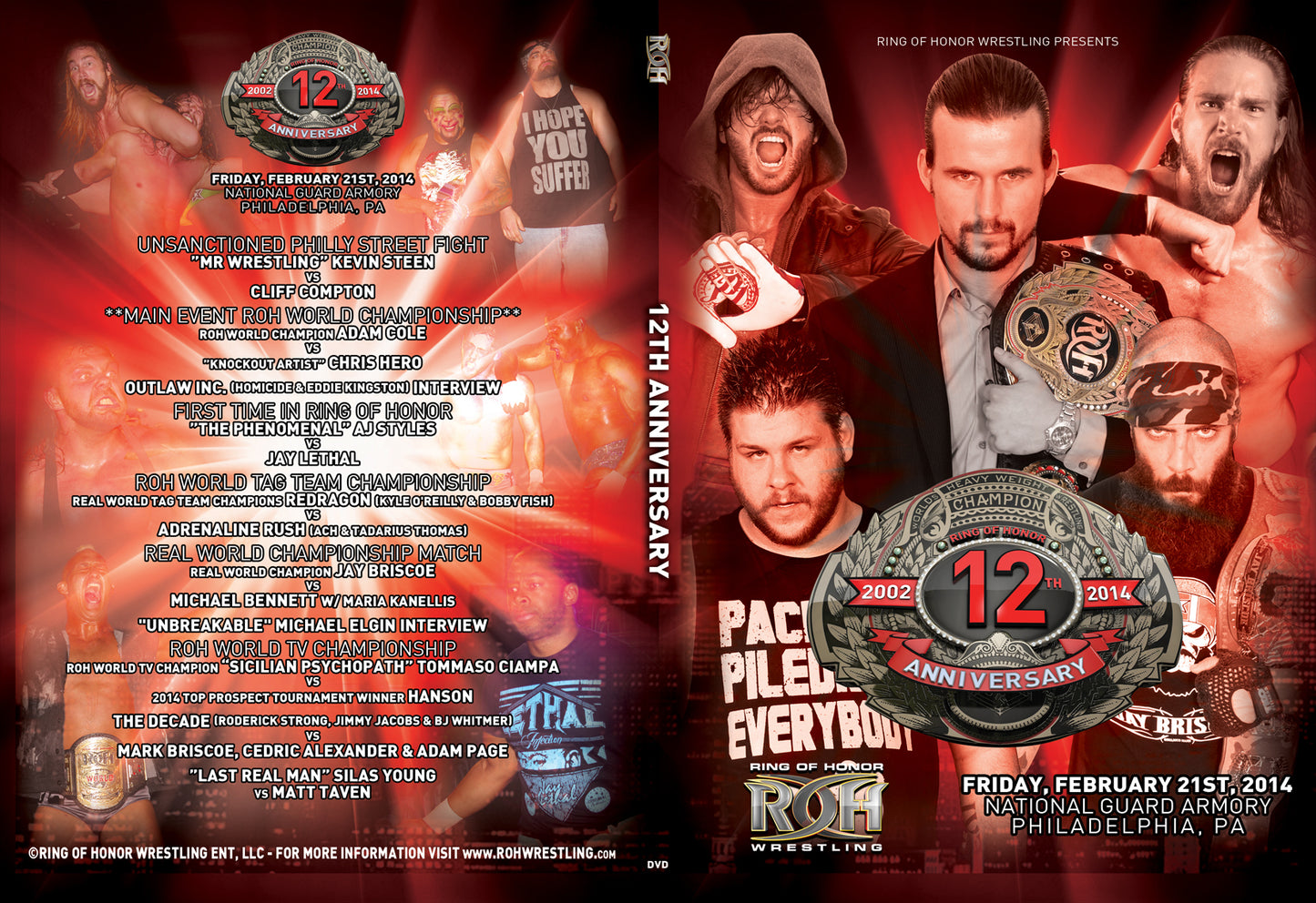 12th Anniversary - Philadelphia, PA 2/21/14 (DVD)