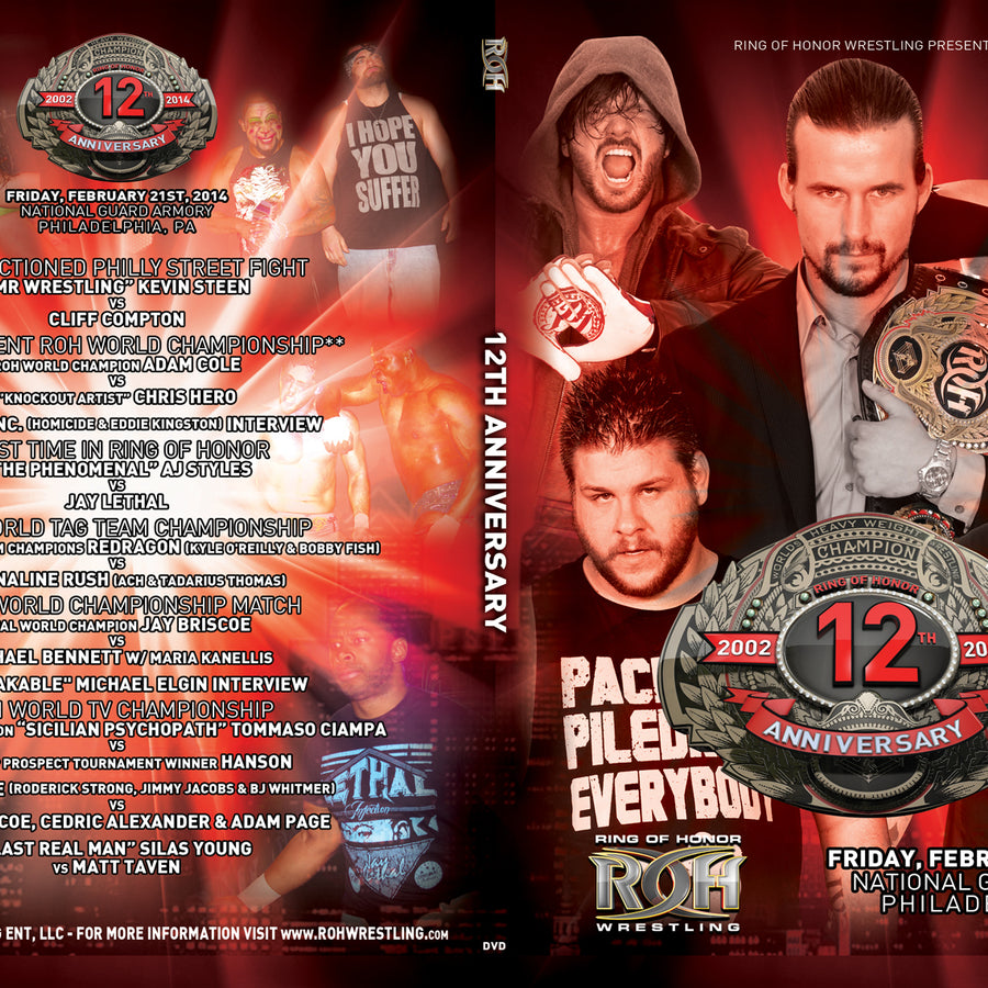 12th Anniversary - Philadelphia, PA 2/21/14 (DVD)